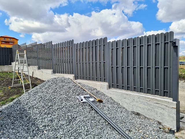 Sipca Metalica Gard TISA Mat BGM-Dublu Gri Grafit Dublu RAL 7024