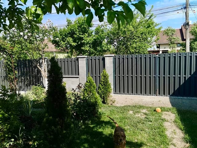 Sipca Metalica Gard TISA Mat BGM-Dublu Gri Grafit Dublu RAL 7024